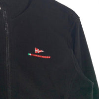 LUNA ROSSA ルナロッサ ジップアップ フリースジャケット ブラック プラダスポーツ LJ80D E36 Size M 福生店