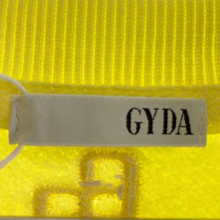 GYDA ジェイダ タグ付き  RAISED BACKスウェットBIGプルオーバー 072352739001-01 イエロー sizeF 瑞穂店