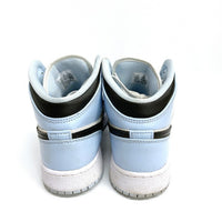 NIKE ナイキ 555112-401 AIR JORDAN 1 MID GS エアジョーダン 1 ブルー size24cm 瑞穂店