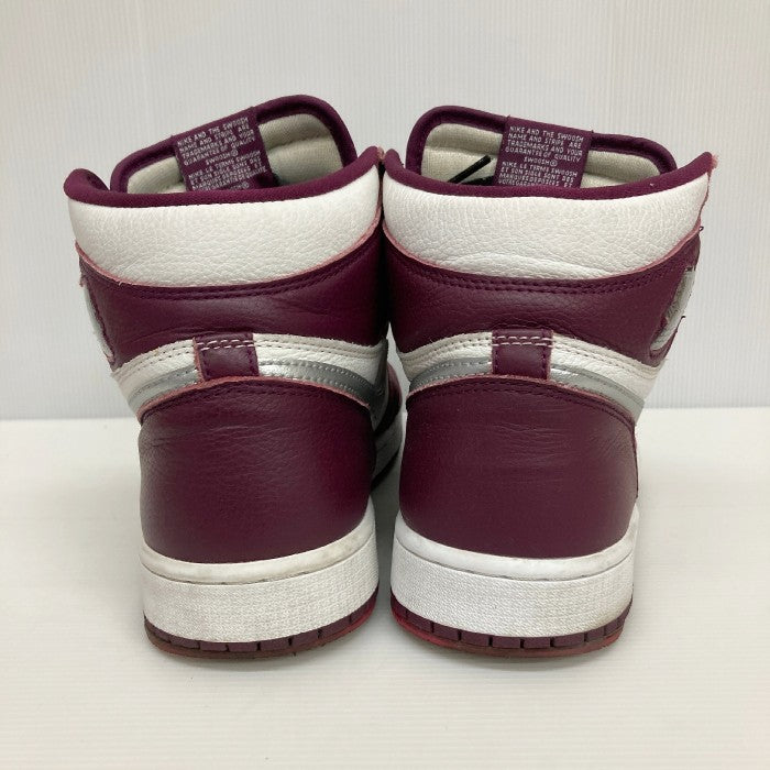 NIKE ナイキ AIR JORDAN 1 HIGH OG BORDEAUX エアジョーダン1 レトロハイ スニーカー 555088-611 ボルドー size27.5cm 瑞穂店