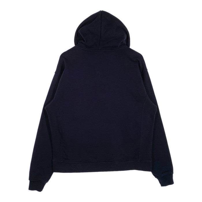 KITH キス スモールボックスロゴ プルオーバースウェットパーカー ネイビー Size L 福生店