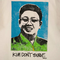 STUSSY ステューシー KIM Don't SURF プリントTシャツ ホワイト Size M 福生店