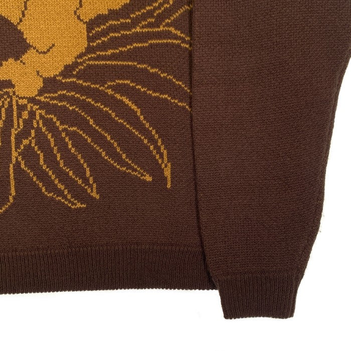 NEIGHBORHOOD ネイバーフッド 21AW JACQUARD KNIT LS ジャガード ニット セーター ブラウン Size M 福生店