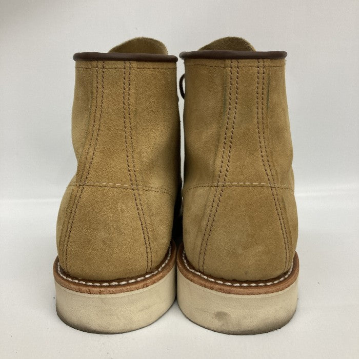 RED WING レッドウィング 8833 CLASSIC MOC アイリッシュセッター ホーソーン ブーツ ベージュ size25.5cm 瑞穂店