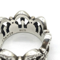 Justin Davis ジャスティンデイビス Chapel Crown Ring チャペル クラウンリング SV925 Size 19号 福生店