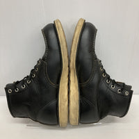 REDWING レッドウィング IRISH SETTER 犬タグ 四角タグ モックトゥ ブーツ ブラック size9E 瑞穂店