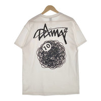 DAMA SURFBOARDS ダマサーフボード 10 DAMA SHORT SLEEVE TEE プリントTシャツ ホワイト Size L 福生店