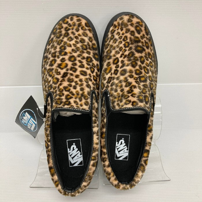 VANS バンズ V98ANML SLIP ON スリッポン アニマル レオパード柄 ブラウン×ブラック系 size27.5cm 瑞穂店