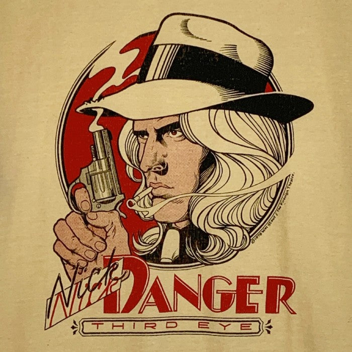 US古着 80's Nick Danger Third Eye プリントTシャツ ベージュ Size L 福生店