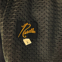 Needles ニードルス 21AW サイドライン ベロア トラックパンツ ブラック J0229 Size L 福生店