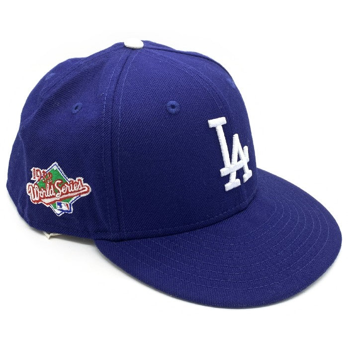 New Era ニューエラ 59FIFTY ドジャース 1988 World Series ワッペン ブルー Size 8 (63.5cm) 福生店