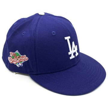 New Era ニューエラ 59FIFTY ドジャース 1988 World Series ワッペン ブルー Size 8 (63.5cm) 福生店