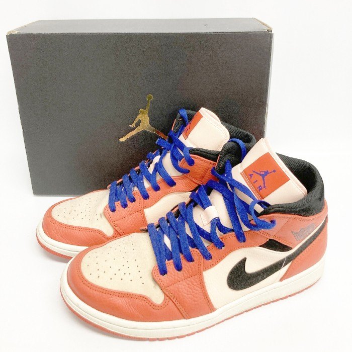 NIKE ナイキ 852542-800 AIR JORDAN 1 MID エアジョーダン1 ミッド TEAM ORANGE チームオレンジ size28.5cm 瑞穂店