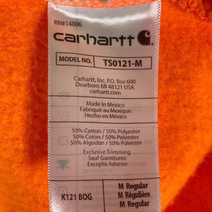 Carhartt カーハート MIDWEIGHT PULLOVER HOODIE プルオーバーパーカー フーディ TS0121-M orange オレンジ sizeM 瑞穂店