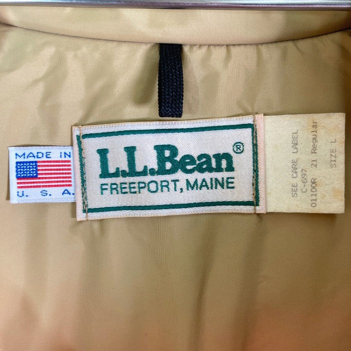 LLBEAN エルエルビーン ゴアテックス 中綿ジャケット USA製 オレンジ sizeL 瑞穂店