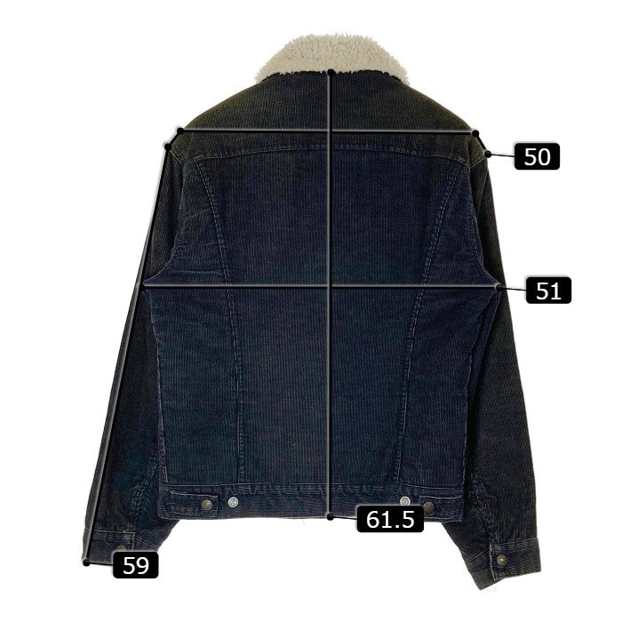LEVI’S リーバイス 70608-1517 70's-80's USA製 裏ボア コーデュロイジャケット ネイビー size38 瑞穂店