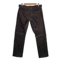 CAPTAINS HELM キャプテンズヘルム 21AW LEOPARD CORDUROY PANTS レオパード柄 コーデュロイパンツ チャコールグレー Size L 福生店