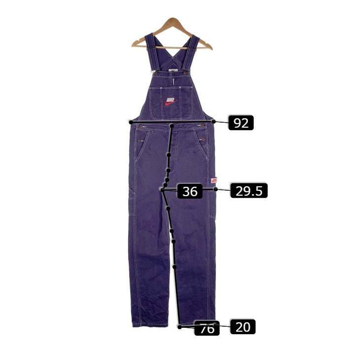 SUPREME シュプリーム 18AW NIKE ナイキ Cotton Twill Overalls コットンツイル オーバーオール ネイビー Size S 福生店