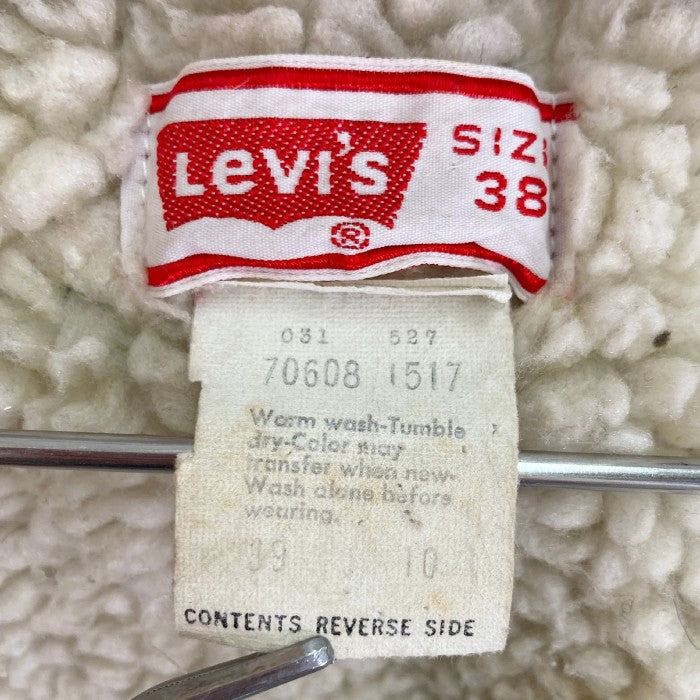 LEVI’S リーバイス 70608-1517 70's-80's USA製 裏ボア コーデュロイジャケット ネイビー size38 瑞穂店
