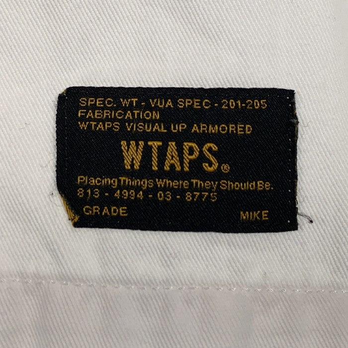 WTAPS ダブルタップス 14AW TWILL L/S SHIRT ツイルワークシャツ ホワイト Size M 福生店