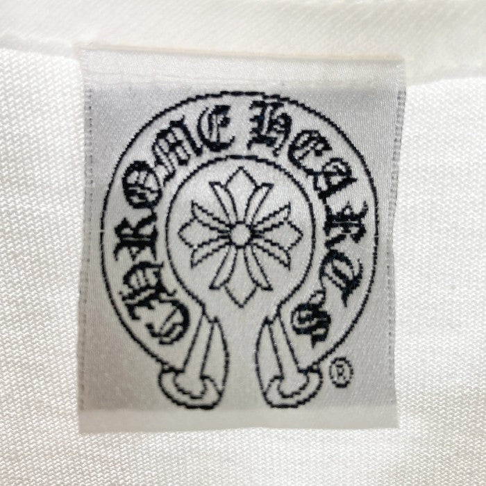 CHROME HEARTS クロムハーツ CHクロス ナショナルサイエンスミュージアム ロングTシャツ ホワイト sizeS 瑞穂店