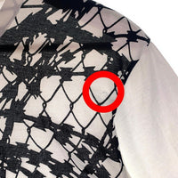 JUNYA WATANABE COMME des GARCONS MAN ジュンヤワタナベ コムデギャルソンオム 17SS 有刺鉄線 プリントTシャツ ホワイト WS-T002 Size M 福生店