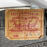 Levi's リーバイス 90s 501-0658 ブラック デニムパンツ ジーンズ USA製 ボタン裏653 ブラック sizeW36 瑞穂店