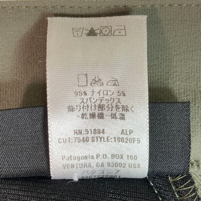 patagonia パタゴニア 19020F5 Mars Level5 マーズ レベル5 ガイドパンツ ソフトシェル カーキ size36 瑞穂店