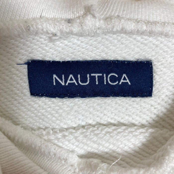 NAUTICA ノーティカ アーチロゴスウェット ホワイト sizeL 瑞穂店