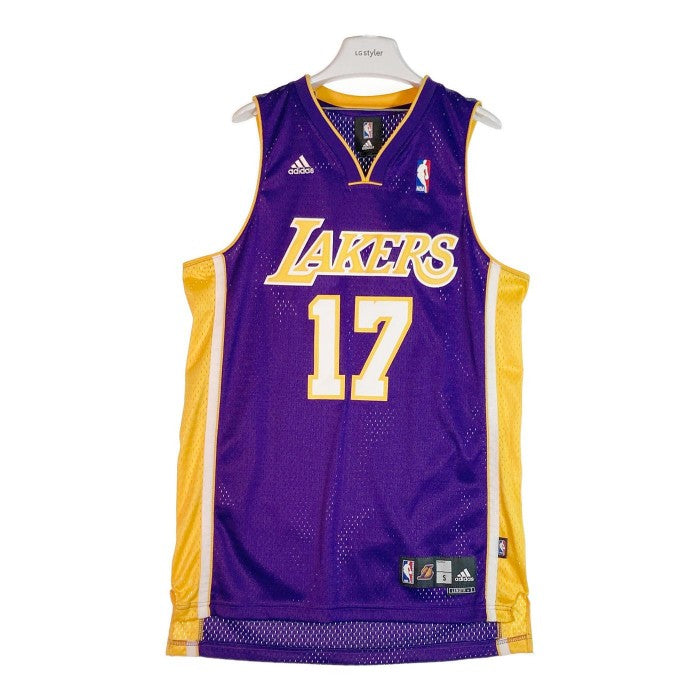 adidas NBA ロサンゼルス・レイカーズ LAKERS #17 Bynum バイナム ユニフォーム パープル sizeS 瑞穂店