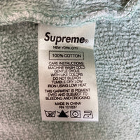 Supreme シュプリーム 17SS Overdyed Crewneck Sweatshirt オーバーダイ クルーネックスウェット 袖ロゴ刺繍 グリーン sizeXL 瑞穂店