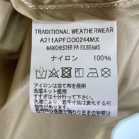 Traditional Weatherwear トラディショナルウェザーウェア× BEAMS ビームス  A211APFCO0244MX テンカラーコート べージュ size38 瑞穂店