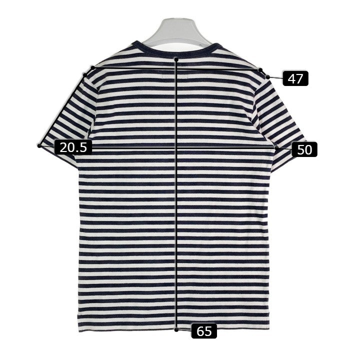 NEIGHBORHOOD ネイバーフッド BAR NARROW C-CREW ボーダークルーネックTシャツ ホワイト ネイビー sizeM 瑞穂店