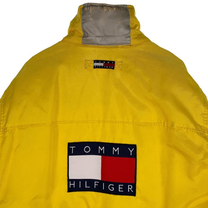 90's TOMMY HILFIGER トミーヒルフィガー ファイヤーマン ダウンジャケット イエロー Size M 福生店