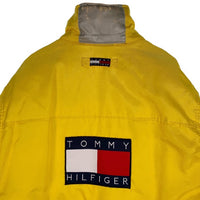 90's TOMMY HILFIGER トミーヒルフィガー ファイヤーマン ダウンジャケット イエロー Size M 福生店