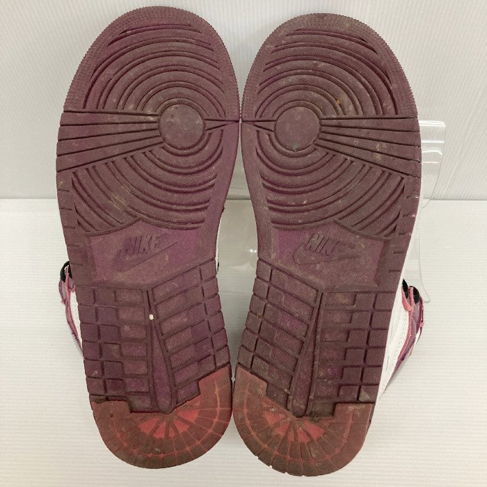 NIKE ナイキ AIR JORDAN 1 HIGH OG BORDEAUX エアジョーダン1 レトロハイ スニーカー 555088-611 ボルドー size27.5cm 瑞穂店