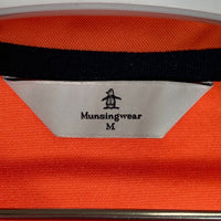Munsingwear マンシングウェア 半袖ゴルフウェア ポロシャツ オレンジ sizeM 瑞穂店