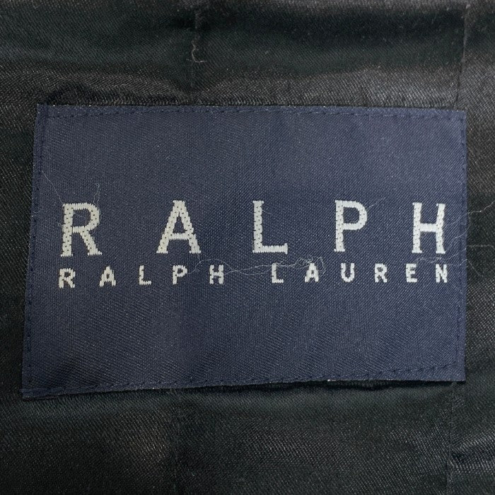 RALPH RALPH LAUREN ラルフローレン ステンカラーコート ライナー付 二重襟 ブラック Size XL 福生店