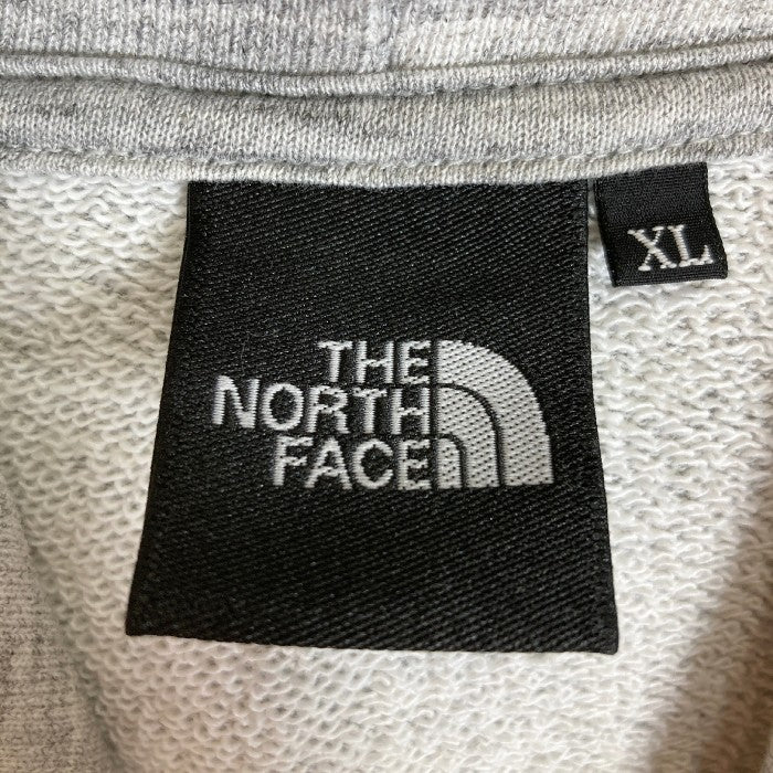 THE NORTH FACE ノースフェイス  Square Logo Hoodie スクエアロゴ フーディ NT12333 グレー sizeXL 瑞穂店