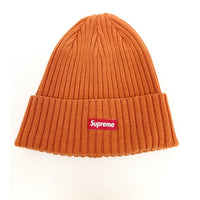 SUPREME シュプリーム Overdyed Ribbed Beanie オーバーダイ ビーニー 2019SS model 納品書付き オレンジ 瑞穂店