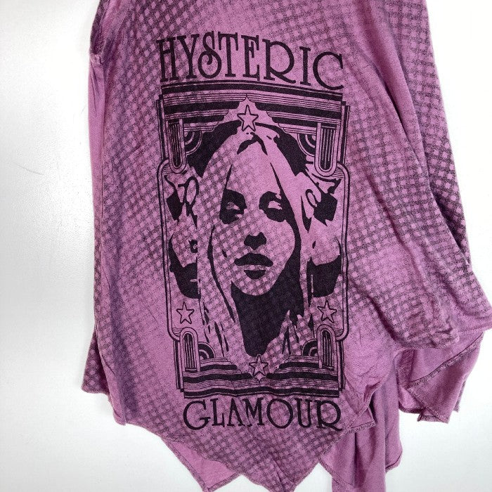 HYSTERIC GLAMOUR ヒステリックグラマー タンクトップ パープル sizeF 瑞穂店