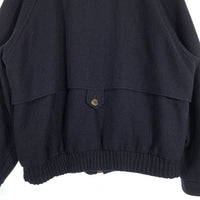 TOWNE FROM LONDON FOG ロンドンフォグ ウール ジップアップブルゾン ジャケット ブラック カナダ製 Size L 福生店