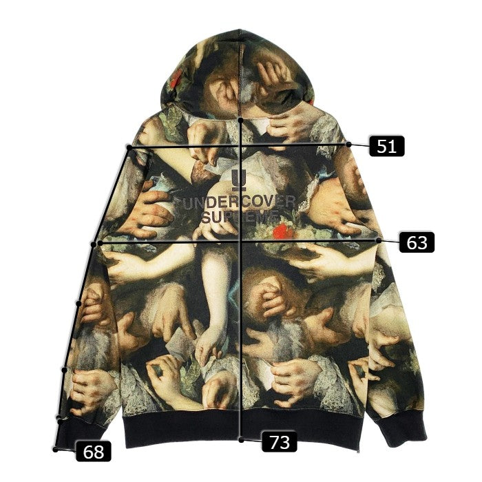 supreme undercover 15ss hands hoodie