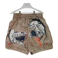 JORDAN × TRAVIS SCOTT ジョーダン × トラヴィス スコット 21SS Pool Short Pant プール ショートパンツ ブラウン sizeM 瑞穂店