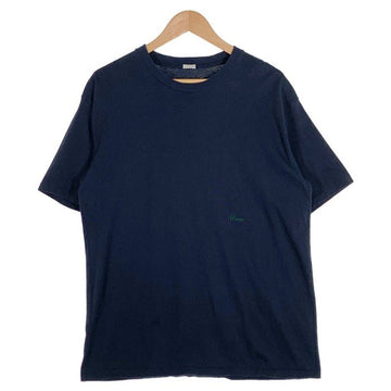 A.PRESSE アプレッセ Do The Classique 刺繡ロゴ Tシャツ ネイビー 23SAP-05-50K Size 2 福生店