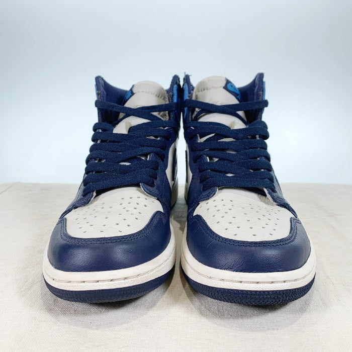 AIR JORDAN 1 RETRO HIGH OG エアジョーダン1レトロハイ OBSIDIAN オブシディアン 555088-140 並行品 Size 26.5cm 福生店