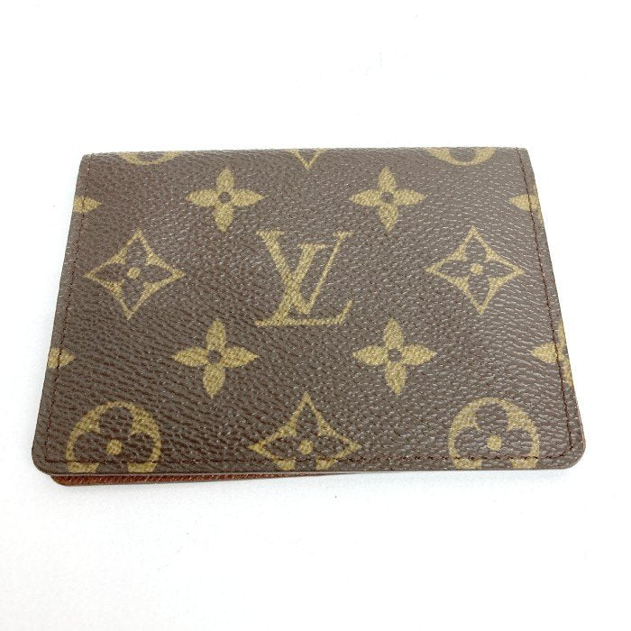 LOUIS VUITTON ルイヴィトン モノグラム M60533 カードケース パスケース 定期入れ ポルト2カルト ヴェルティカル ブラウン 瑞穂店