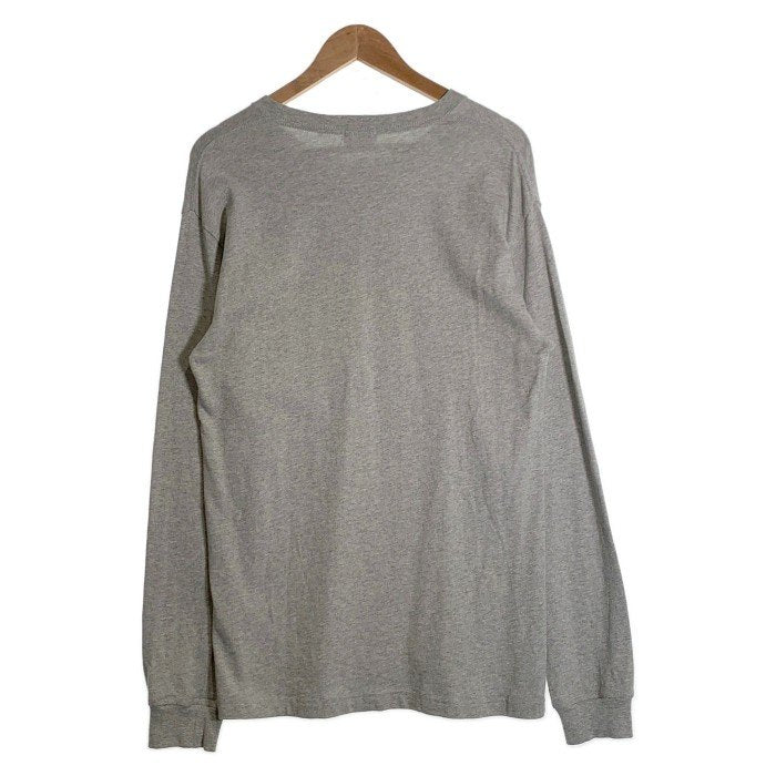 KITH キス ボックスロゴ ロングスリーブTシャツ グレー Size S 福生店