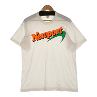 US古着 90's Newport Print Tee ニューポート プリントTシャツ ホワイト SCREEN STARS Size L 福生店