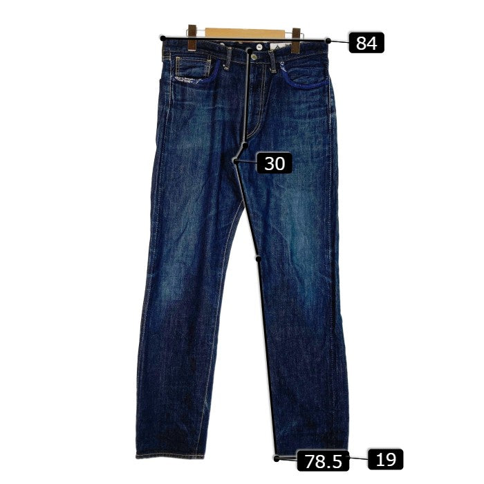 CHALLENGER チャレンジャー CLG-PT013-017 13年製 ANKLE LENGTH NARROW DENIM PANTS アンクルカット スキニー スリム デニム インディゴ sizeM 瑞穂店